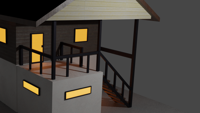 house Modelo 3D .c4d .max .obj .3ds .fbx .stl .blend 