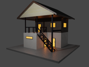 house Modelo 3D