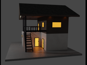 house Modelo 3D