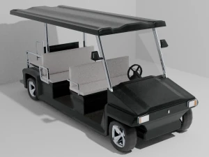 carrinho de golfe Modelo 3D