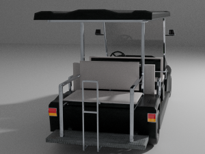 golf cart 3Dモデル