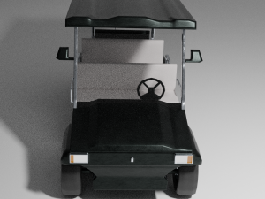 golf cart 3Dモデル