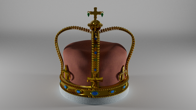crown 3Dモデル .c4d .max .obj .3ds .fbx .stl .blend 