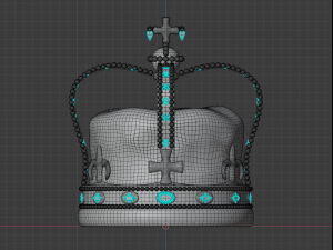 crown 3Dモデル