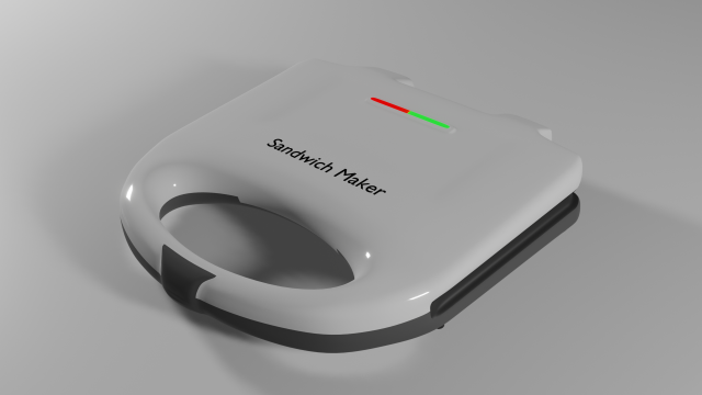 sanwich maker 3D Model .c4d .max .obj .3ds .fbx .stl .blend 