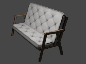 simple sofa 3D Model