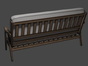 simple sofa 3D Model
