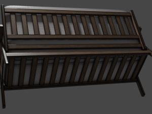 simple sofa 3D 模型