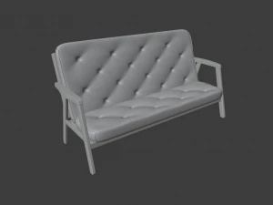 simple sofa 3D Model