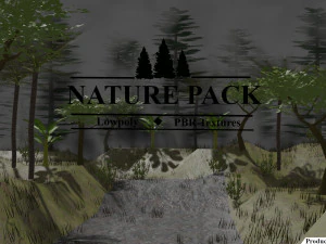 pacote natureza Modelo 3D