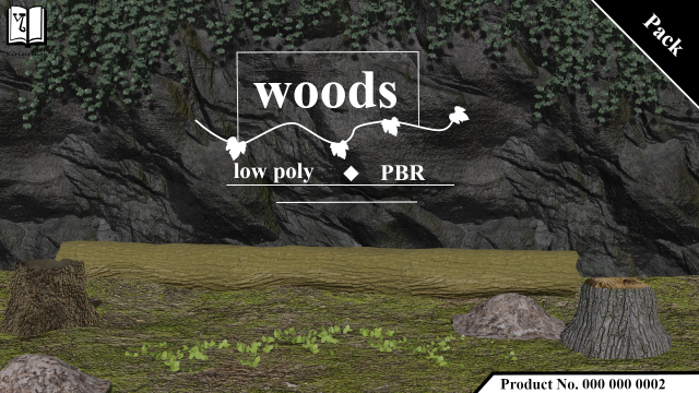 woods pack 3D 모델 .c4d .max .obj .3ds .fbx .stl .blend 