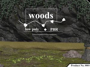 woods pack 3D 모델
