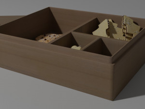 cookie box Modelo 3D