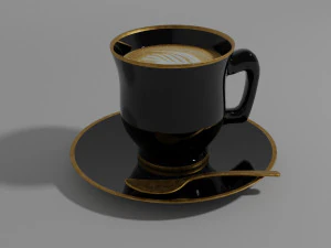 upscale coffee 3D Model