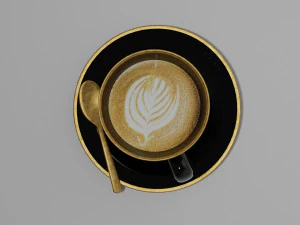 upscale coffee 3D Model