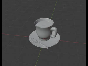 upscale coffee 3D Model