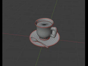 upscale coffee 3D Model