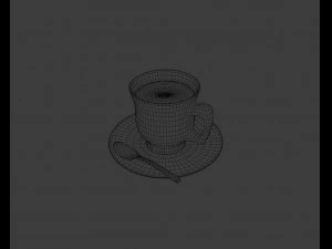 upscale coffee 3D Model