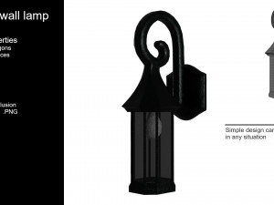 wall lamp Modelo 3D
