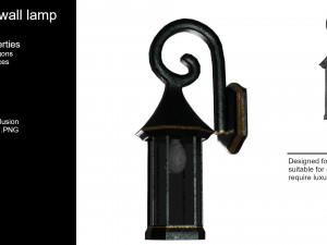 wall lamp Modelo 3D