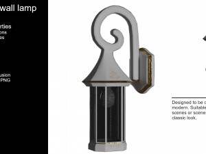 wall lamp Modelo 3D