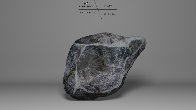Stone Model 3D .c4d .max .obj .3ds .fbx .stl .blend 