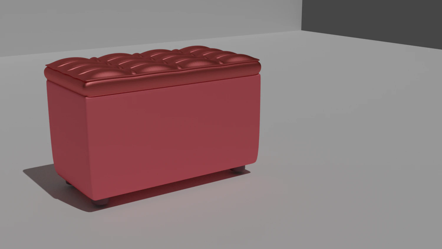 ottoman 3D Model .c4d .max .obj .3ds .fbx .stl .blend 