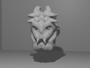 head monster 3D-Modell