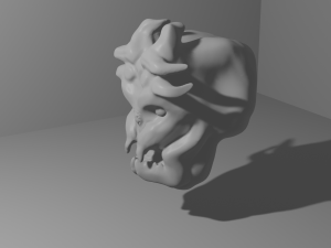 head monster Model 3D