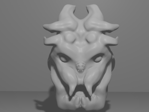 head monster Model 3D