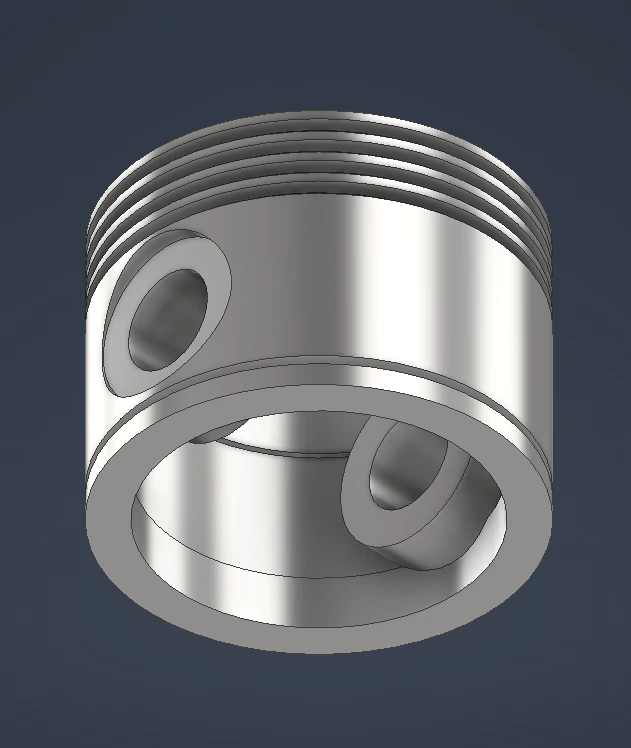 piston head 3D Model .c4d .max .obj .3ds .fbx .stl .blend 