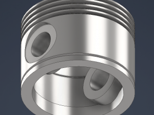 piston head Model 3D