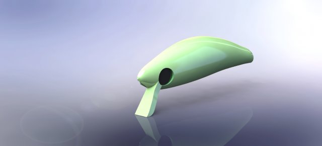 artificial fish bait Model Cetak 3D .c4d .max .obj .3ds .fbx .stl .blend 