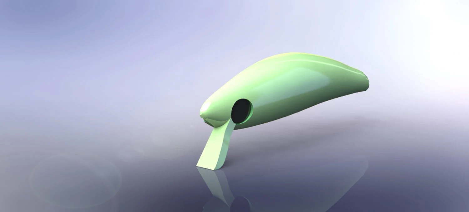 artificial fish bait 3D Print Model .c4d .max .obj .3ds .fbx .stl .blend