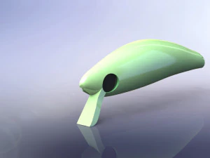 isca de peixe artificial Modelo de Impressão 3D