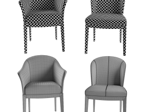 giorgetti normal studio and giorgetti blade table Modelo 3D