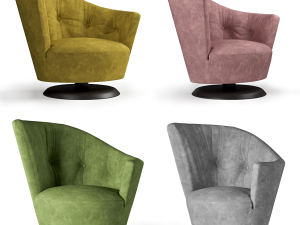 giorgetti arabella armchair Modelo 3D
