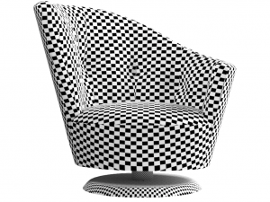 giorgetti arabella armchair 3D Modell