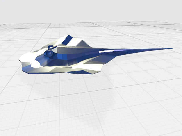 stingray 3D Model .c4d .max .obj .3ds .fbx .stl .blend