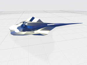 stingray 3D-Modell