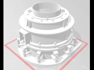 conical crusher 3D Model