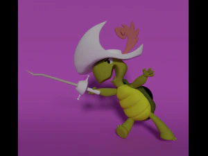 タッチカメ 3Dモデル