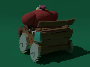 rufus ruffcut and sawtooth 3D Model