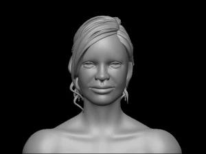Hair 2 3D Print Model
