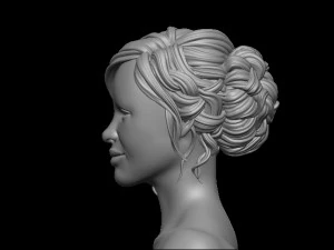 Hair 2 3D Print Model