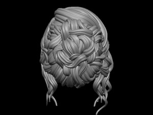 Hair 2 Modèles 3D en vedette