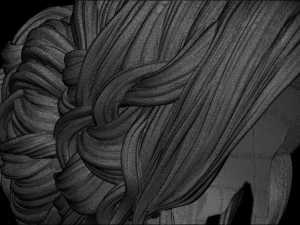 Hair 2 3D Print Model