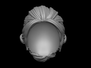 Hair 3 3D 프린트 모델