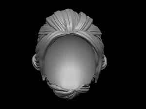 Hair 3 3D Print Model
