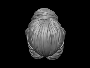 Hair 3 3D 프린트 모델